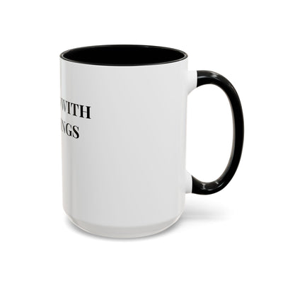 Brewed with Blessings White Ceramic Mug – Christian Coffee Cup (11oz & 15oz), Dishwasher & Microwave Safe