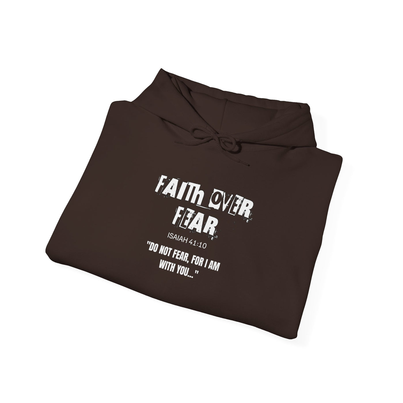 Faith Over Fear Hoodie | Unisex Christian Sweatshirt, Inspirational Apparel
