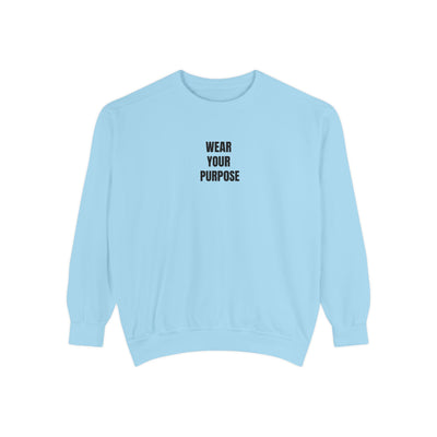 Purposeful Unisex Sweatshirt, Cozy Gift for Friends, Affirmation Apparel