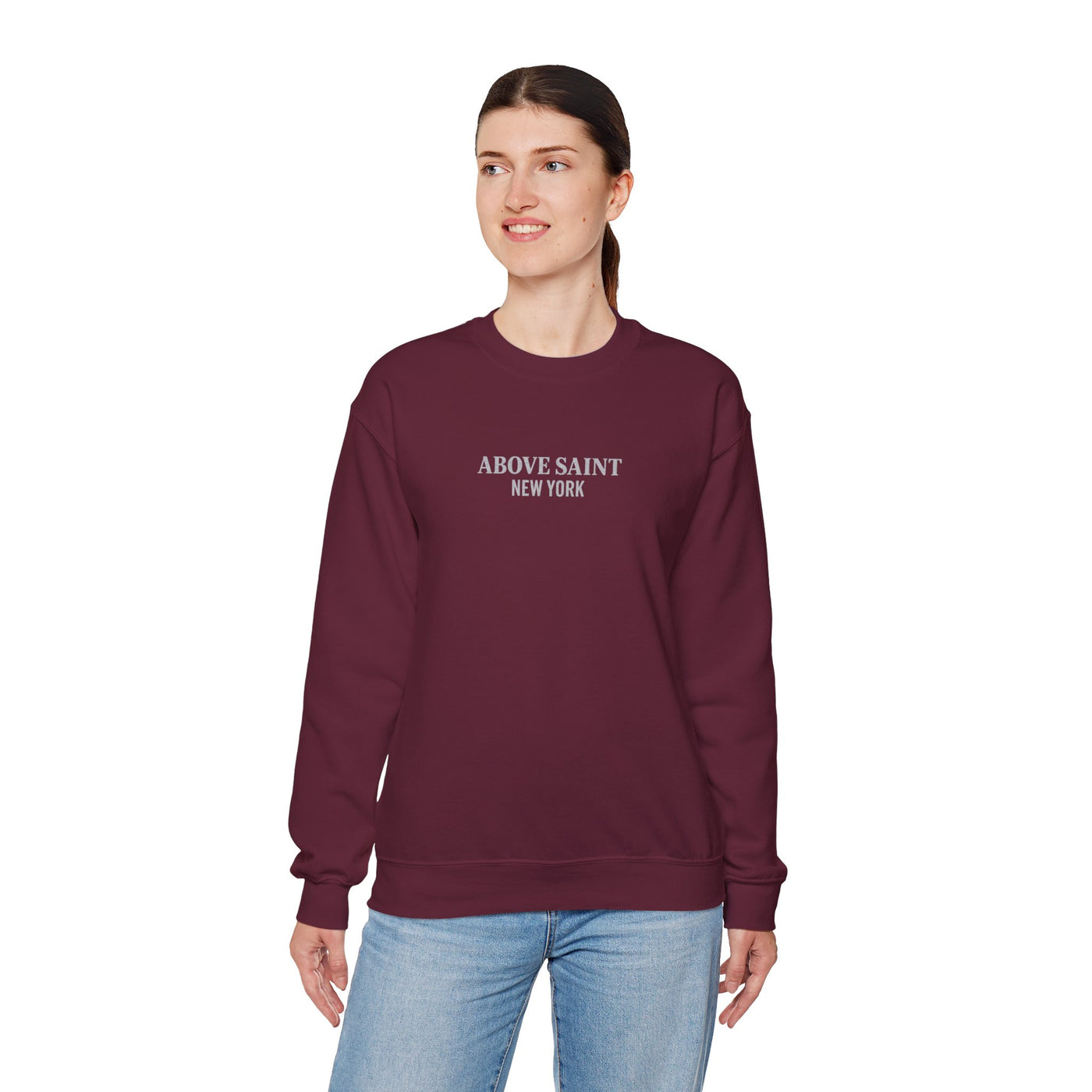 Inspirational Sweatshirt - Walk by Faith, Not by Fear