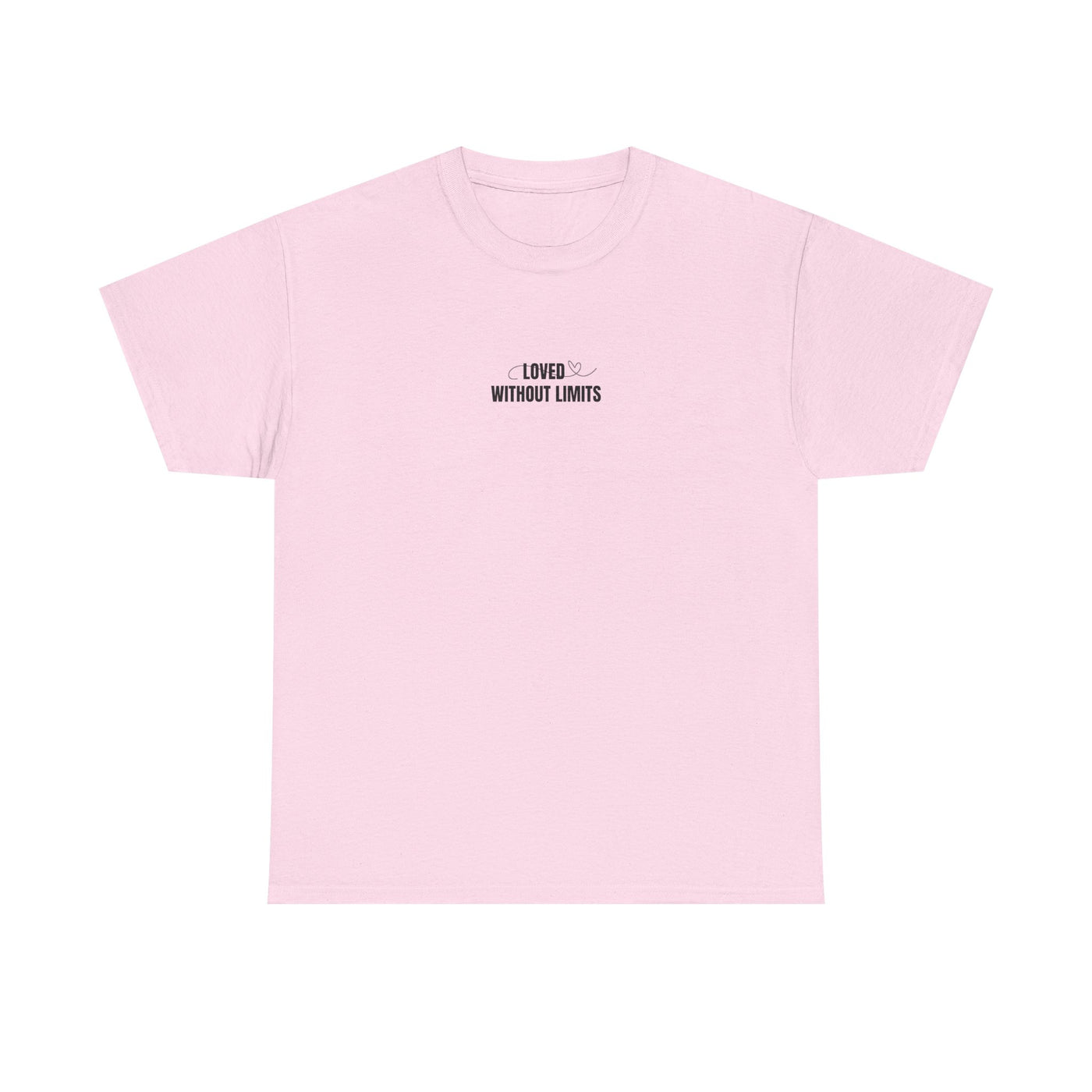Love Without Limits Unisex Heavy Cotton Tee, Casual T-Shirt, Inspirational Apparel