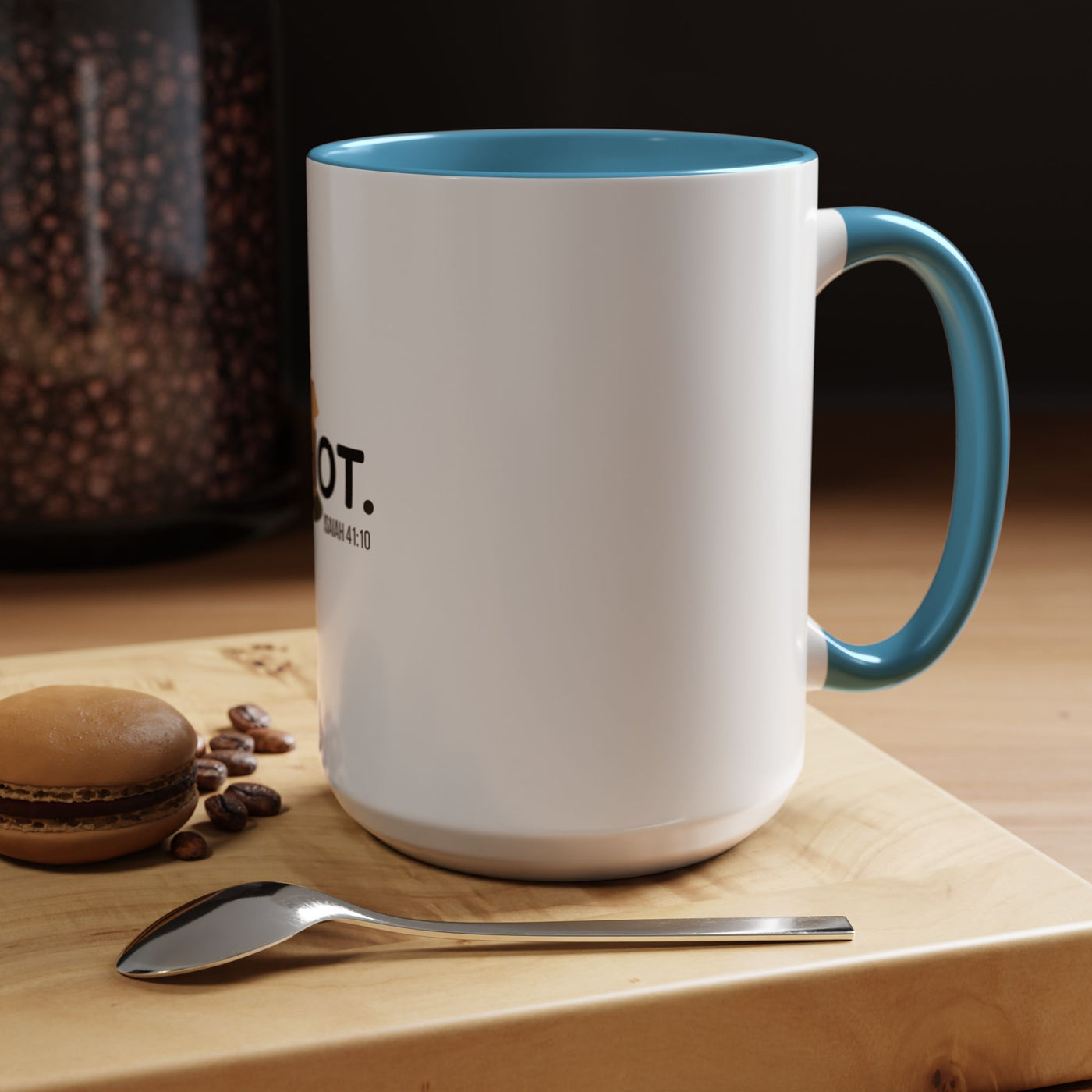 Fear Not Inspirational Coffee Mug, Motivational Mug, Gift for Encouragement, Self-Care Mug, Faith-Based Gift