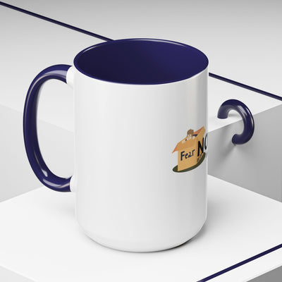 Fear Not Inspirational Coffee Mug, Motivational Mug, Gift for Encouragement, Self-Care Mug, Faith-Based Gift