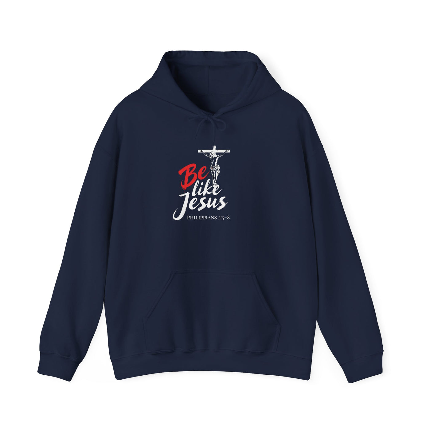 Faith-Inspired Hooded Sweatshirt - Be Like Jesus, Inspirational Apparel, Religious Hoodie