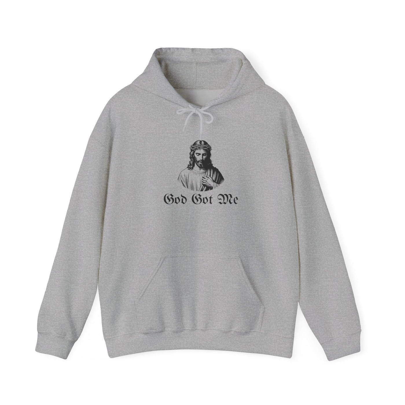 Inspirational God Got Me Hoodie, Faith-Based Apparel for Everyday Wear