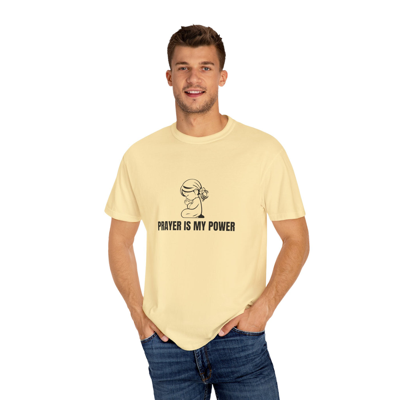 Prayer Power Unisex T-Shirt, Spiritual Tee, Faith Shirt, Casual Wear, Gift for Believers