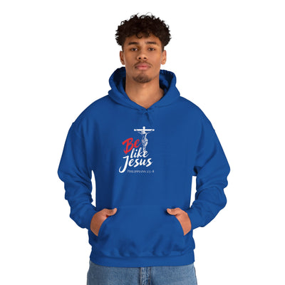 Faith-Inspired Hooded Sweatshirt - Be Like Jesus, Inspirational Apparel, Religious Hoodie