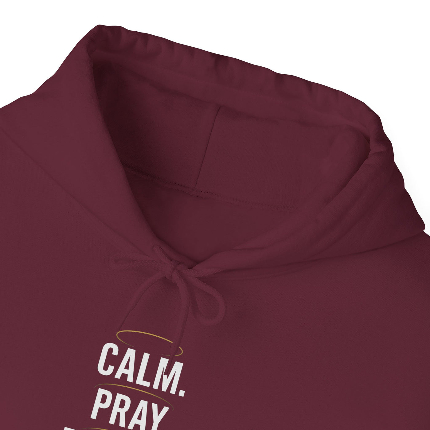 Motivational Unisex Hoodie - Calm. Pray. Execute.