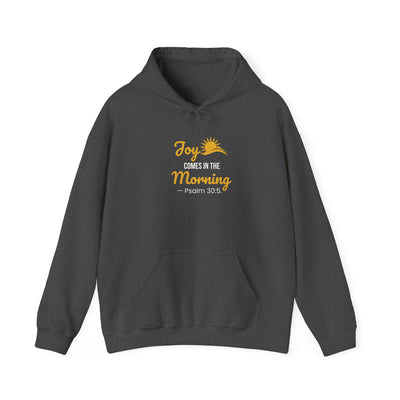 Joy Comes in the Morning Hoodie, Inspirational  Sweatshirt