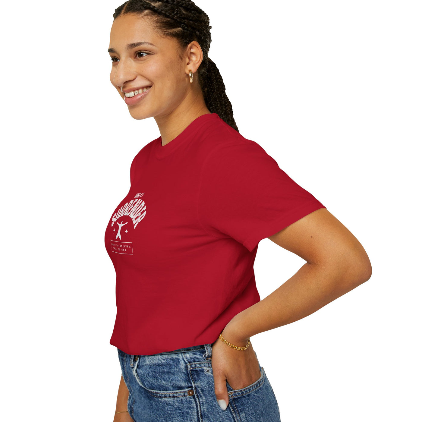 Unisex Surrender Shirt, Inspirational Tee , Everyday Wear