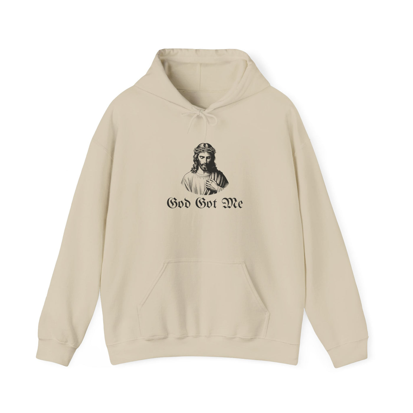 Inspirational God Got Me Hoodie, Faith-Based Apparel for Everyday Wear