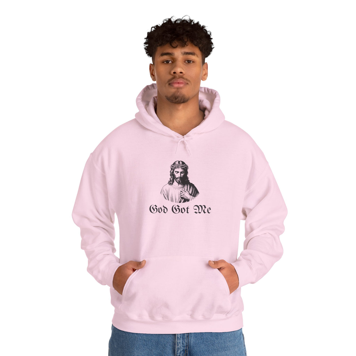 Inspirational God Got Me Hoodie, Faith-Based Apparel for Everyday Wear