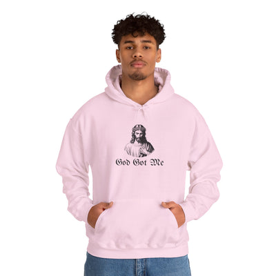 Inspirational God Got Me Hoodie, Faith-Based Apparel for Everyday Wear