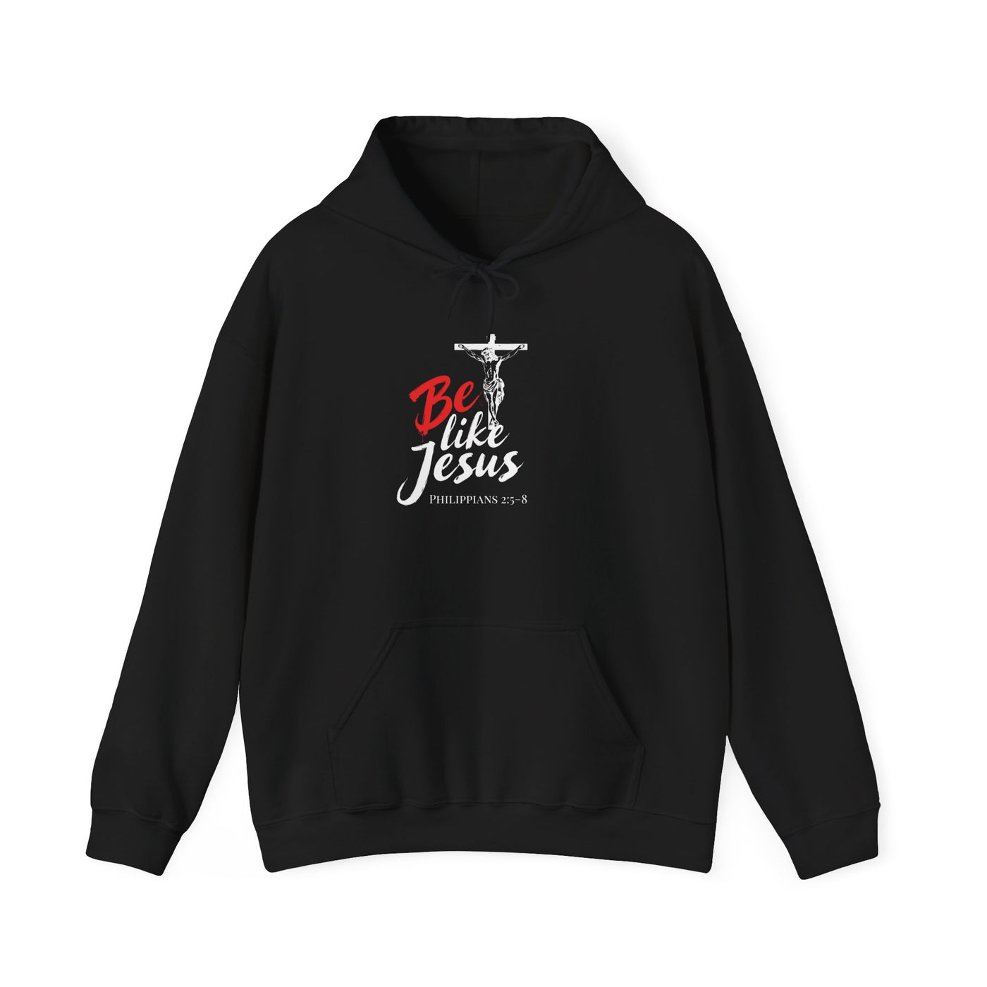 Faith-Inspired Hooded Sweatshirt - Be Like Jesus, Inspirational Apparel, Religious Hoodie