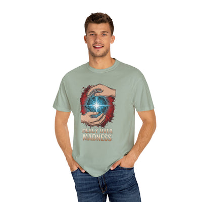 Mercy Over Madness T-Shirt, Unisex Casual Tee, Gift for Mental Health Awareness