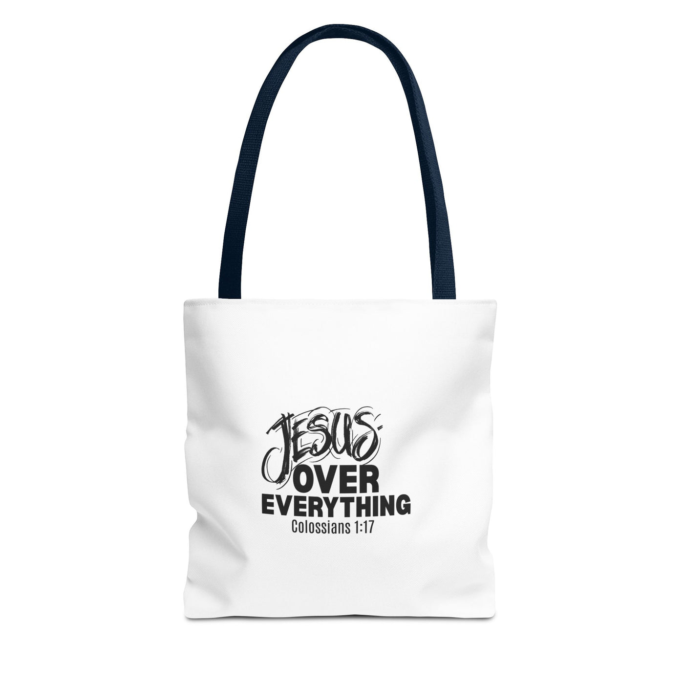 Inspirational Tote Bag | Jesus Over Everything | Faith Inspired  Everyday Use