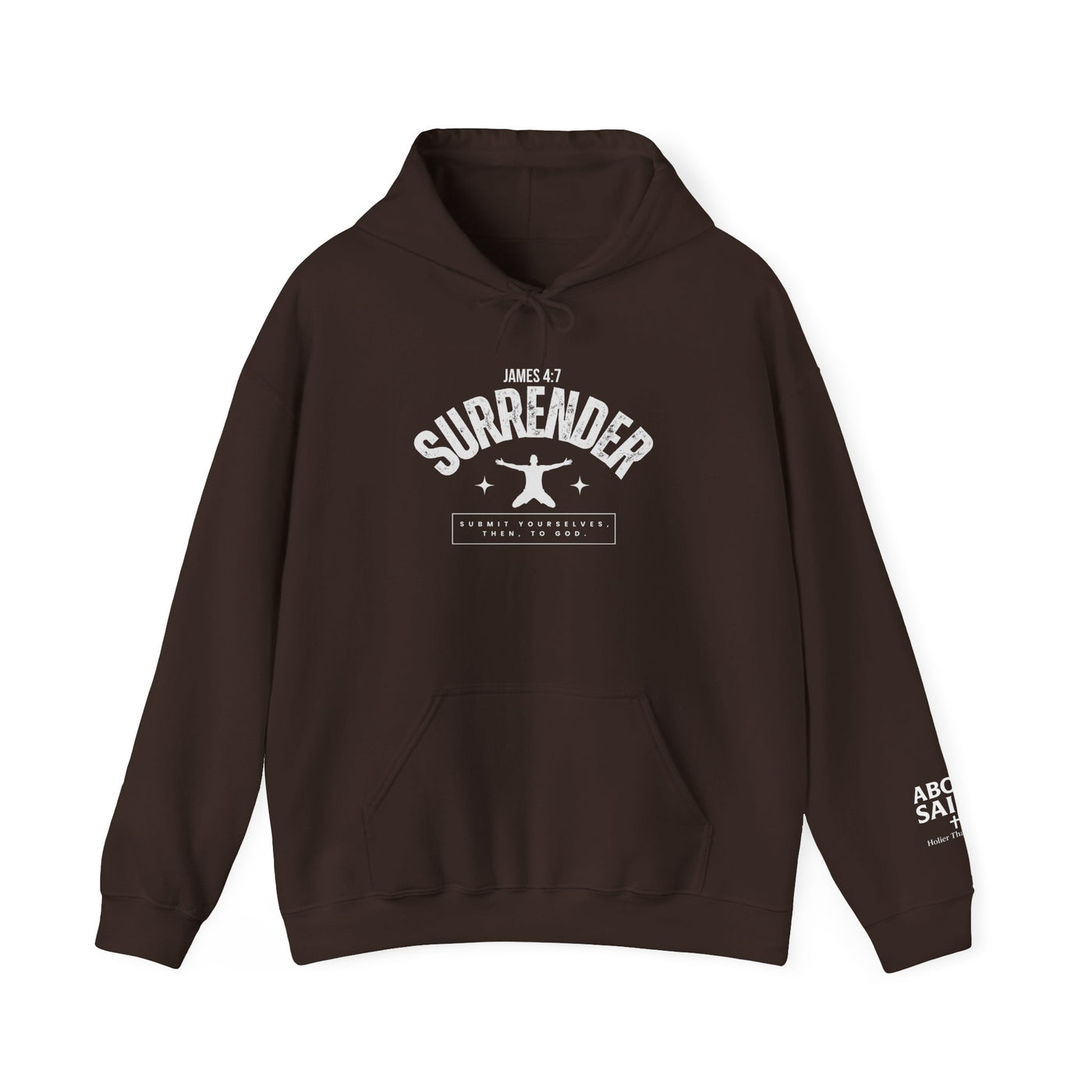 Inspirational Surrender Hoodie - Unisex Heavy Blend Sweatshirt