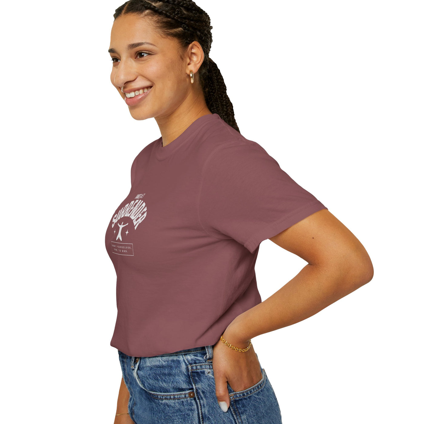 Unisex Surrender Shirt, Inspirational Tee , Everyday Wear
