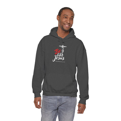 Faith-Inspired Hooded Sweatshirt - Be Like Jesus, Inspirational Apparel, Religious Hoodie