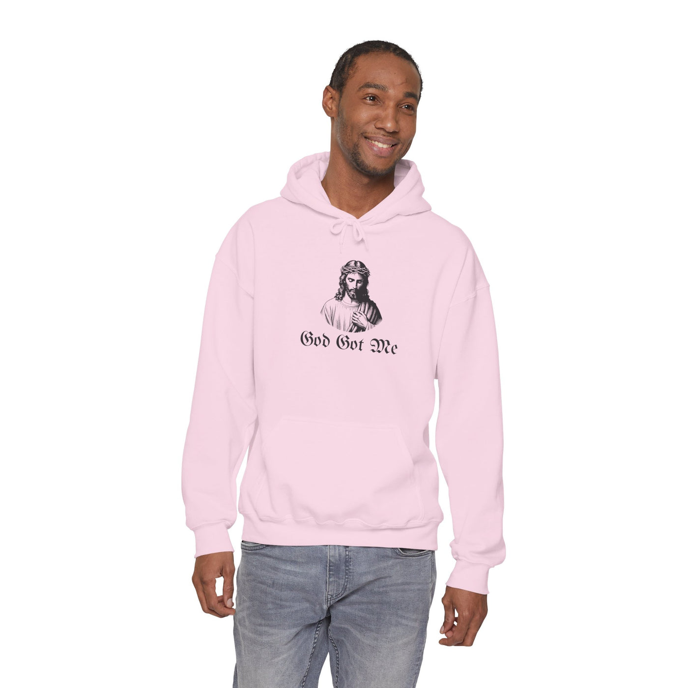 Inspirational God Got Me Hoodie, Faith-Based Apparel for Everyday Wear