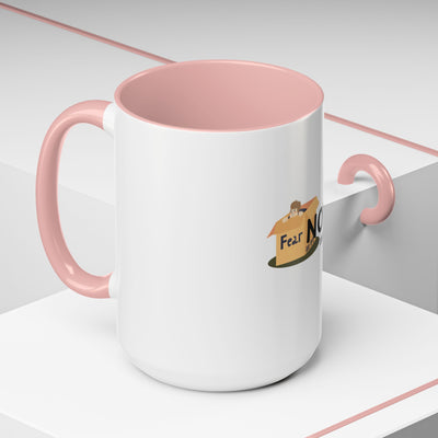 Fear Not Inspirational Coffee Mug, Motivational Mug, Gift for Encouragement, Self-Care Mug, Faith-Based Gift