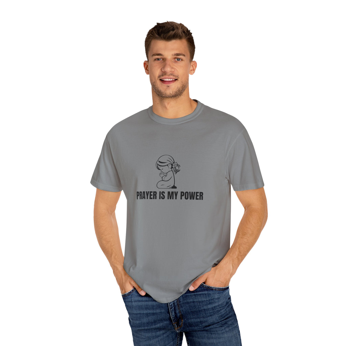 Prayer Power Unisex T-Shirt, Spiritual Tee, Faith Shirt, Casual Wear, Gift for Believers