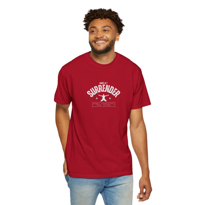 Unisex Surrender Shirt, Inspirational Tee , Everyday Wear