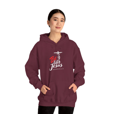 Faith-Inspired Hooded Sweatshirt - Be Like Jesus, Inspirational Apparel, Religious Hoodie