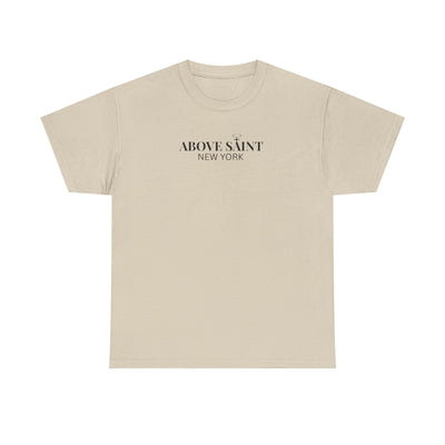 Above Saint New York Signature Logo Tee | Minimalist Christian Streetwear