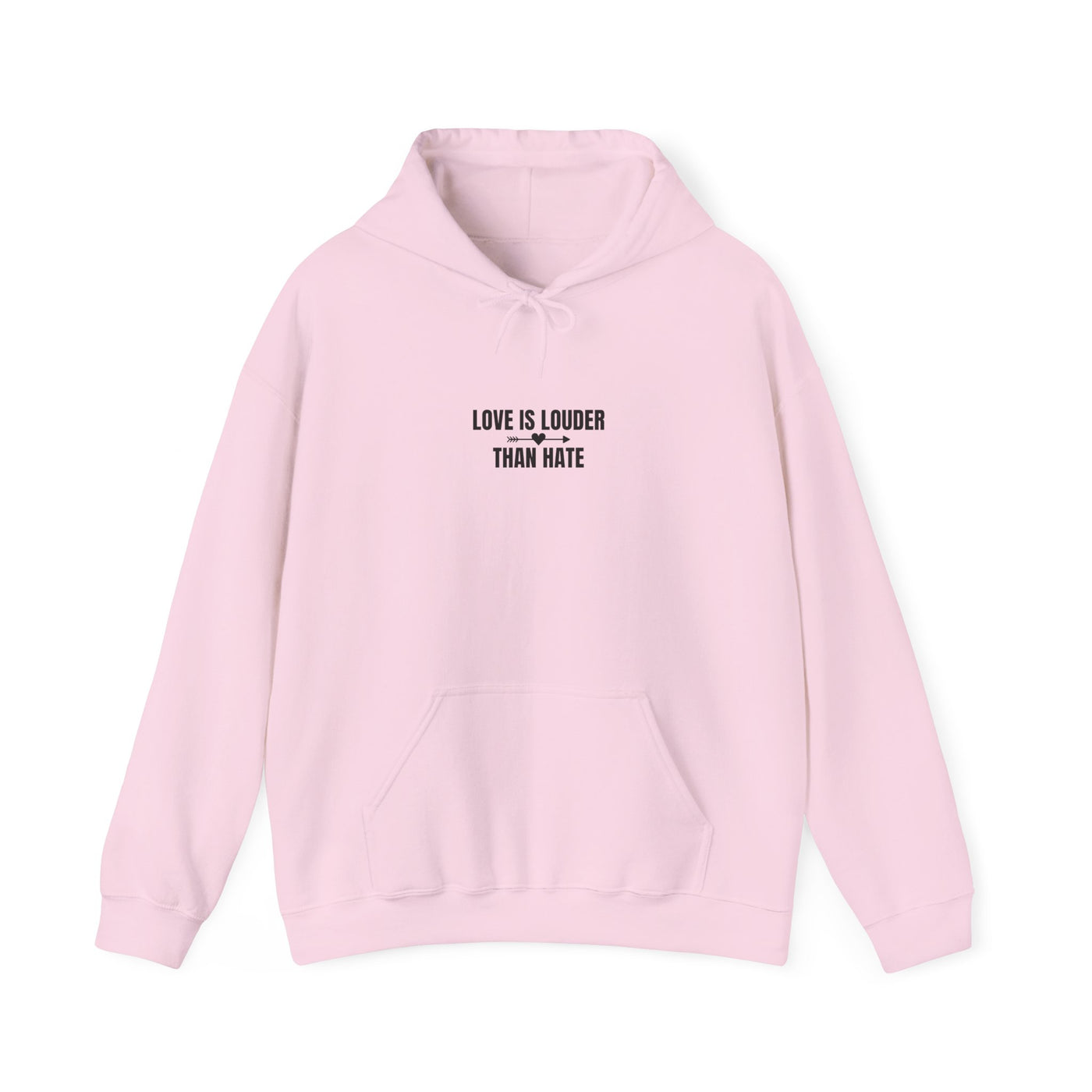 Love Is Louder Hoodie | Unisex Sweatshirt for Kindness & Activism