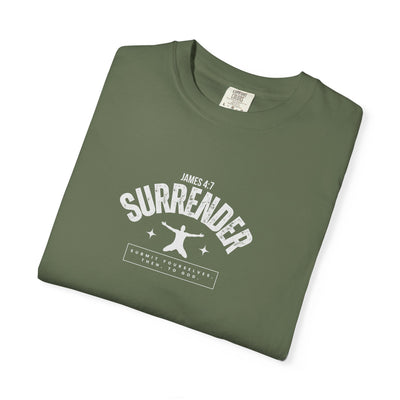 Unisex Surrender Shirt, Inspirational Tee , Everyday Wear