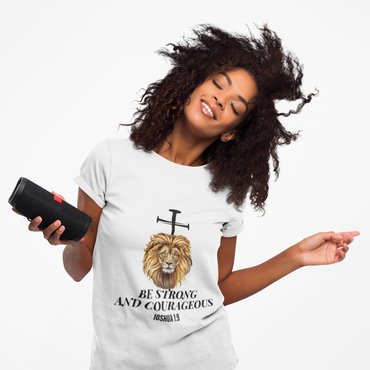 'Be Strong and Courageous' | Motivational Apparel