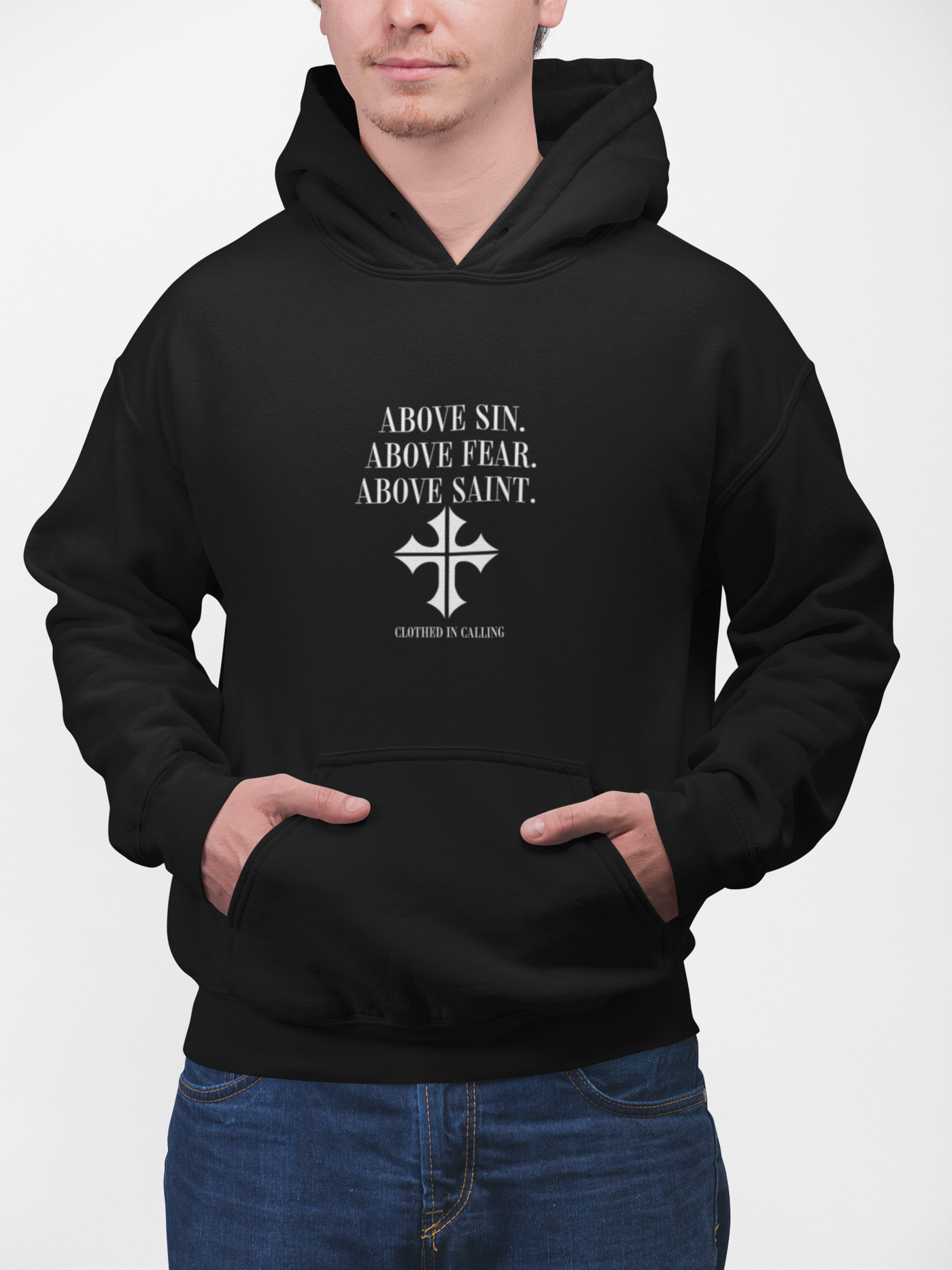 Faith-Inspired Unisex Hooded Sweatshirt, Cozy Faith Apparel, Gift for Christians, Inspirational Hoodie, Everyday Comfort Wear