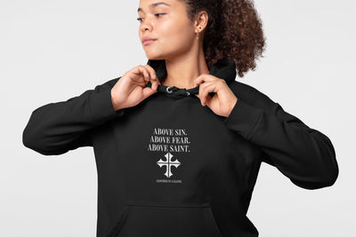 Faith-Inspired Unisex Hooded Sweatshirt, Cozy Faith Apparel, Gift for Christians, Inspirational Hoodie, Everyday Comfort Wear