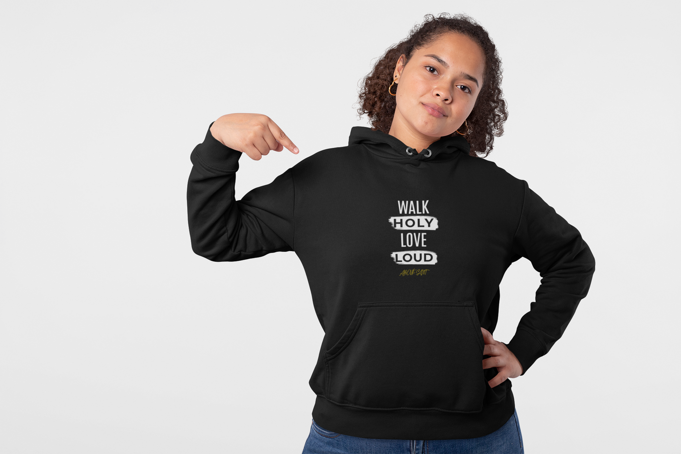 Walk Holy Love  Loud Unisex Heavy Blend™ Bible Verse Inspired  Hoodie