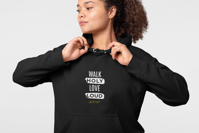 Walk Holy Love  Loud Unisex Heavy Blend™ Bible Verse Inspired  Hoodie