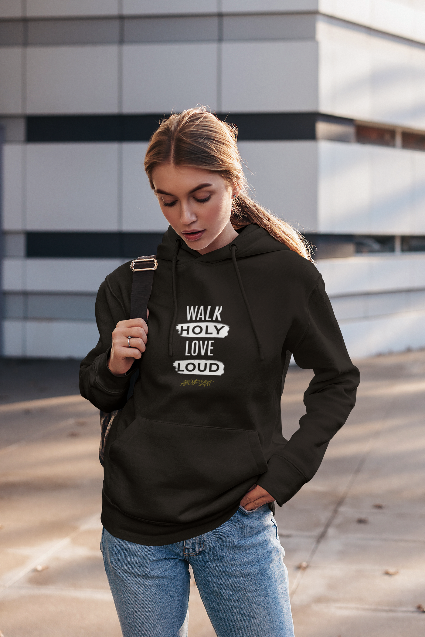Walk Holy Love  Loud Unisex Heavy Blend™ Bible Verse Inspired  Hoodie