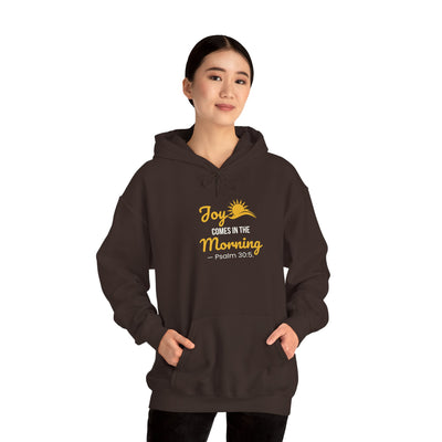 Joy Comes in the Morning Hoodie, Inspirational  Sweatshirt