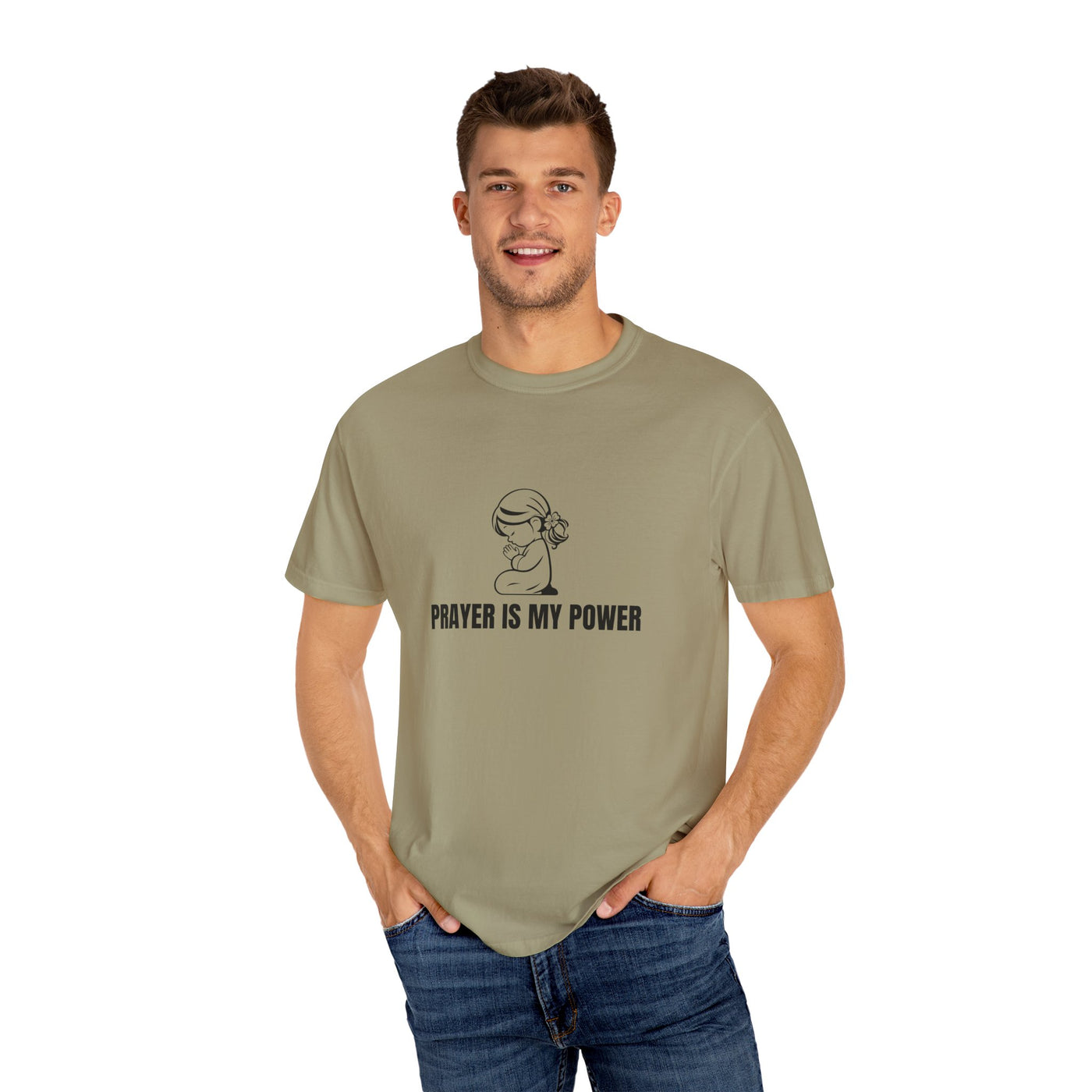 Prayer Power Unisex T-Shirt, Spiritual Tee, Faith Shirt, Casual Wear, Gift for Believers