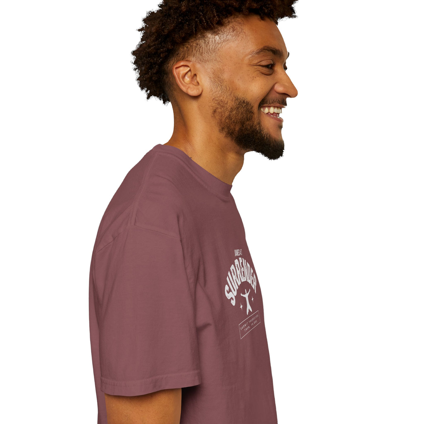 Unisex Surrender Shirt, Inspirational Tee , Everyday Wear