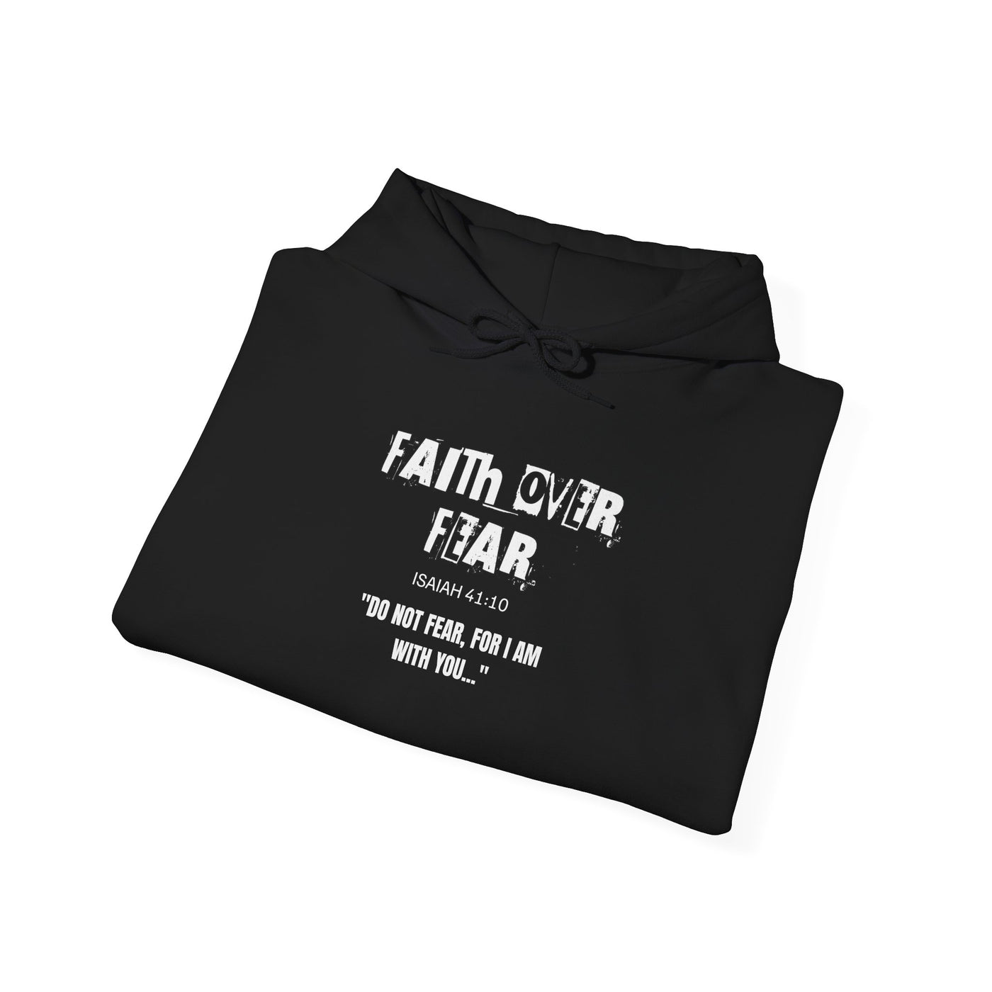 Faith Over Fear Hoodie | Unisex Christian Sweatshirt, Inspirational Apparel