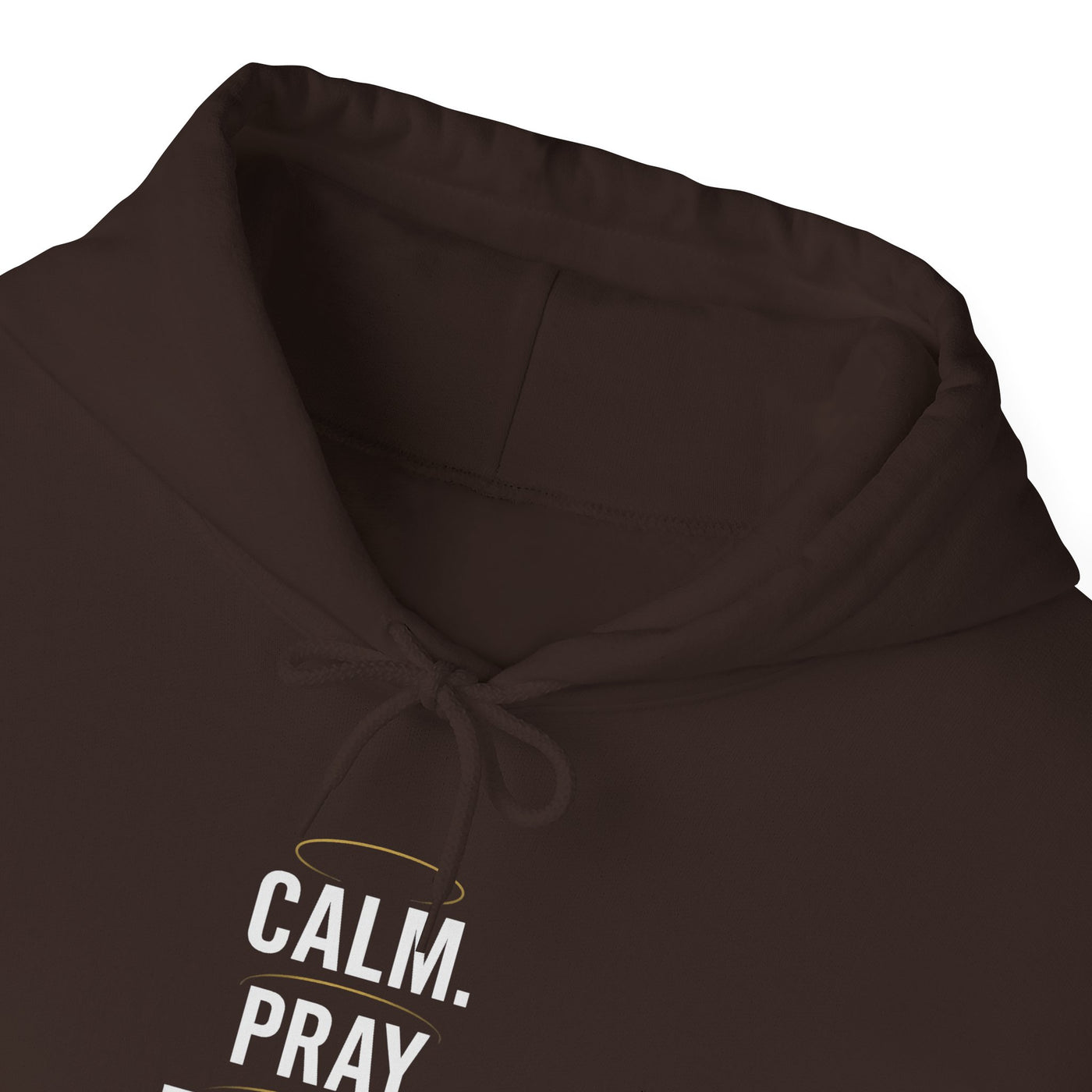 Motivational Unisex Hoodie - Calm. Pray. Execute.