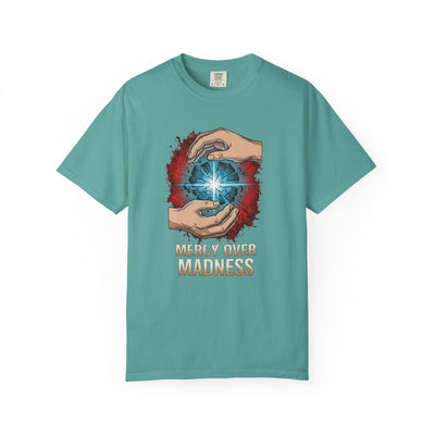 Mercy Over Madness T-Shirt, Unisex Casual Tee, Gift for Mental Health Awareness