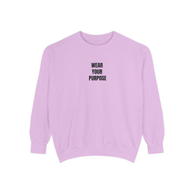 Purposeful Unisex Sweatshirt, Cozy Gift for Friends, Affirmation Apparel