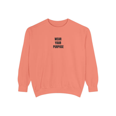 Purposeful Unisex Sweatshirt, Cozy Gift for Friends, Affirmation Apparel