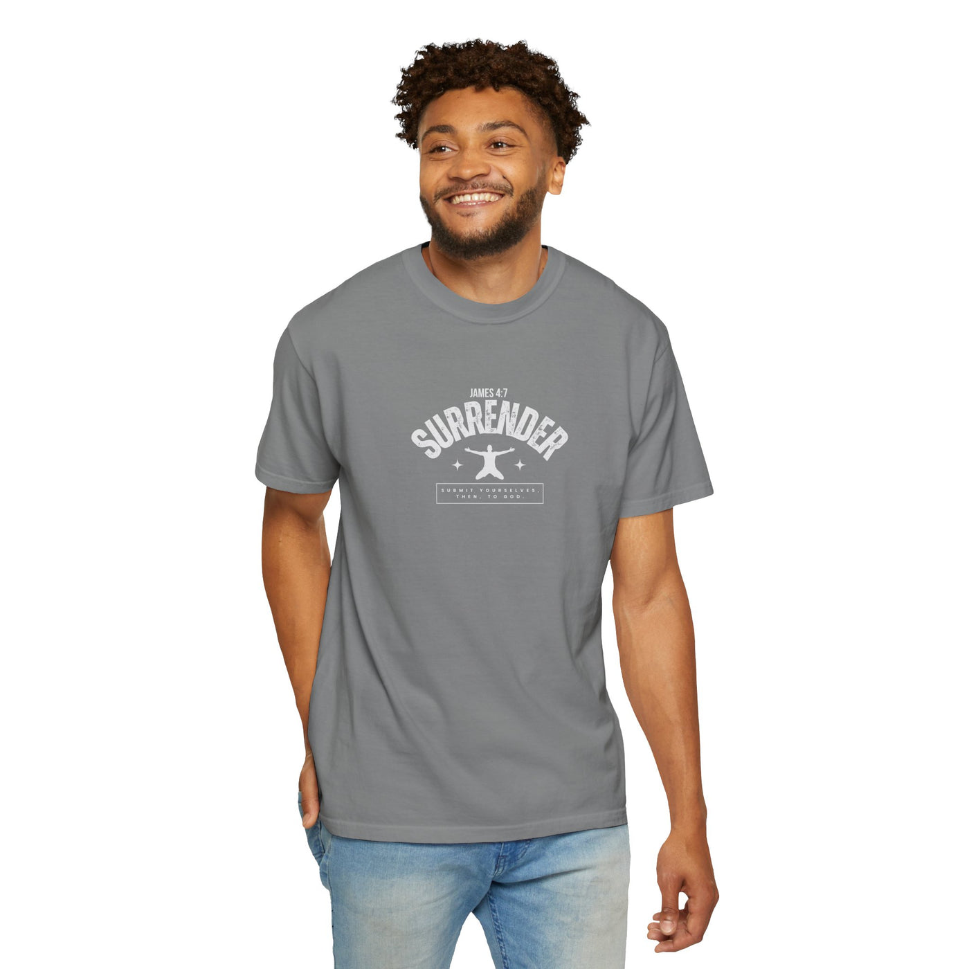 Unisex Surrender Shirt, Inspirational Tee , Everyday Wear