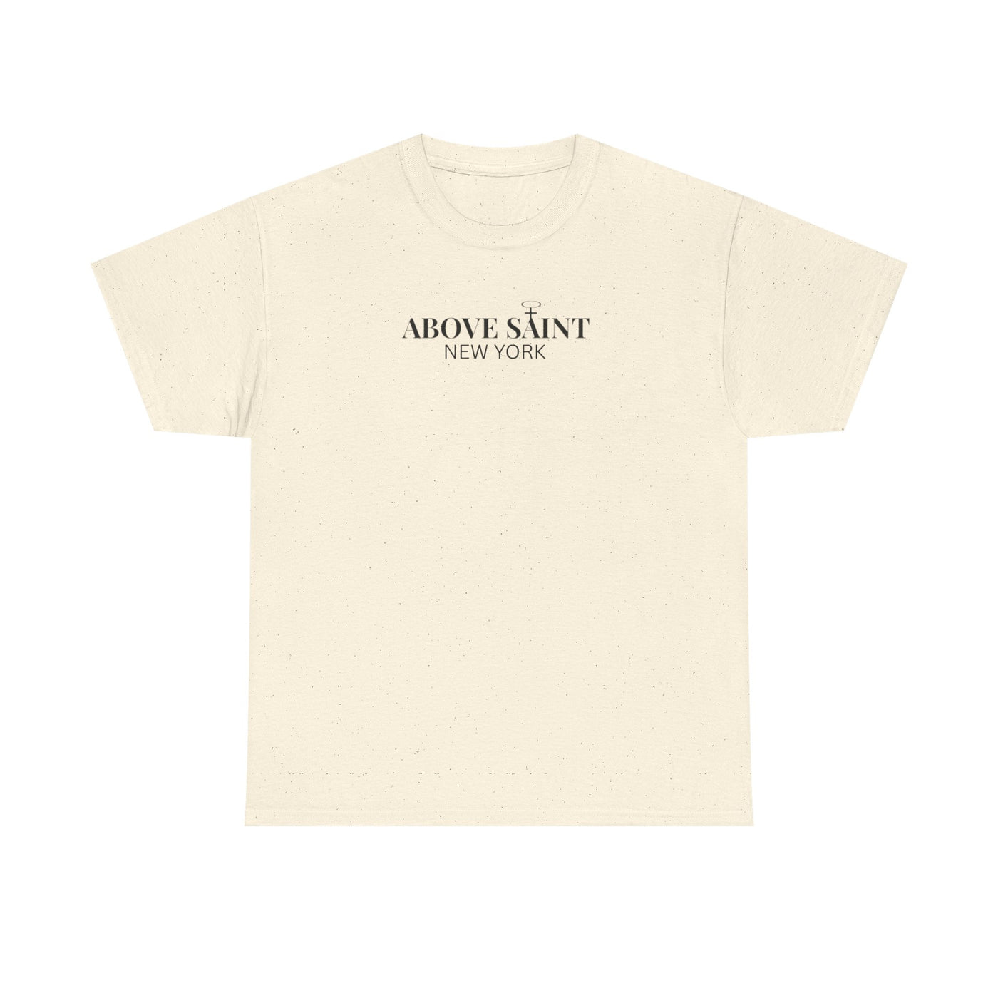 Above Saint New York Signature Logo Tee | Minimalist Christian Streetwear