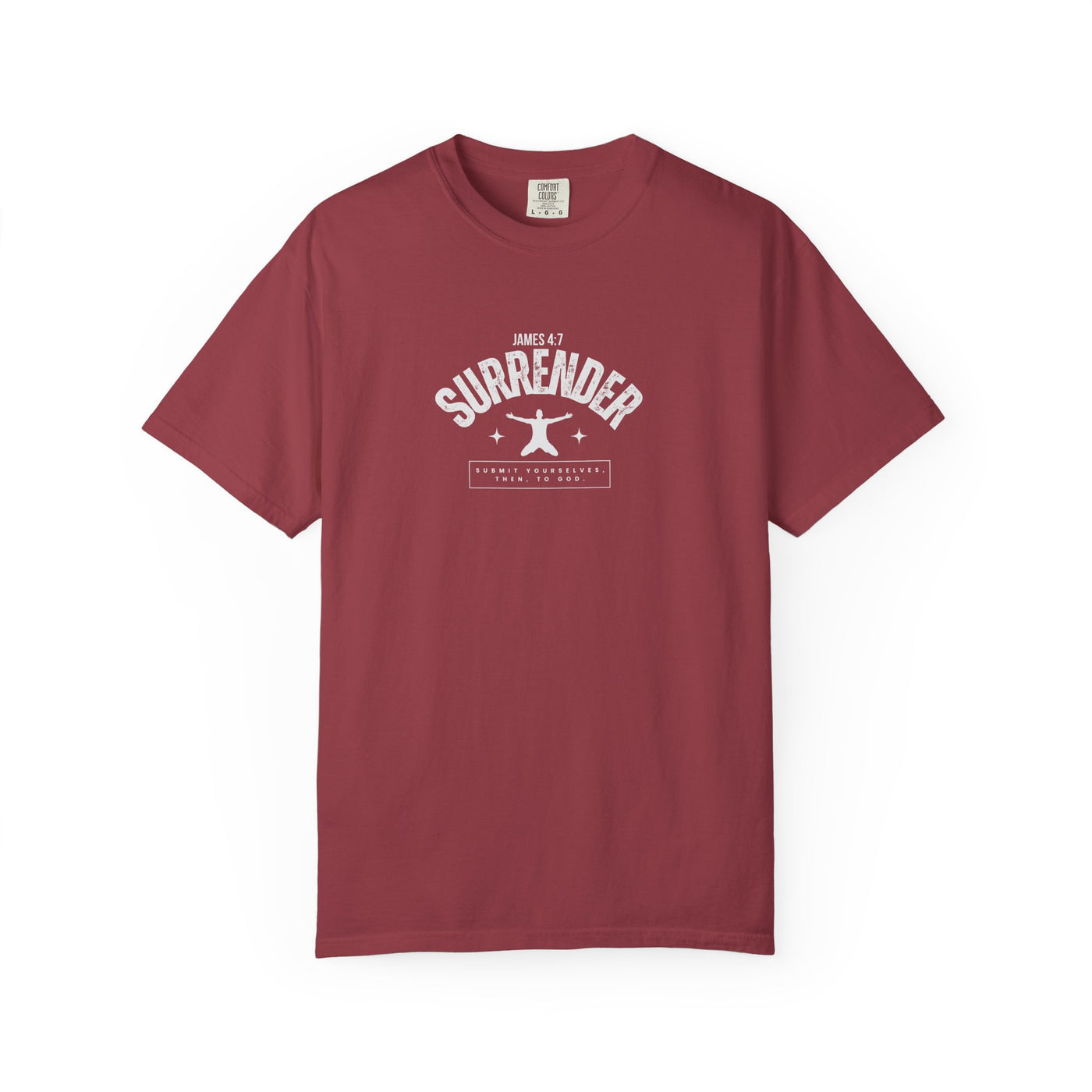 Unisex Surrender Shirt, Inspirational Tee , Everyday Wear