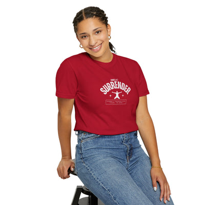 Unisex Surrender Shirt, Inspirational Tee , Everyday Wear