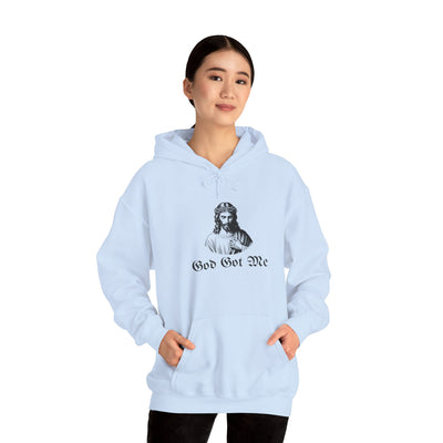 Inspirational God Got Me Hoodie, Faith-Based Apparel for Everyday Wear
